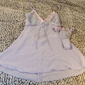 2 Piece Lingerie Set Small